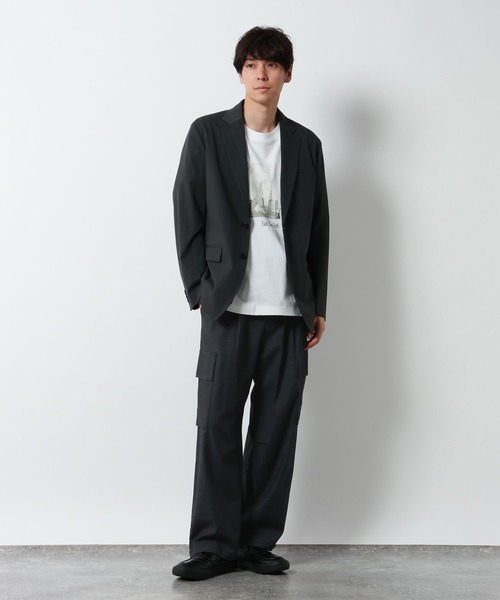 GLOBAL WORK(グローバルワーク)の「クリーンデニム/カーゴパンツ/897466(デニムパンツ・メンズ・ダークブルー・MEDIUM/LARGE/SMALL)」の15枚目の写真