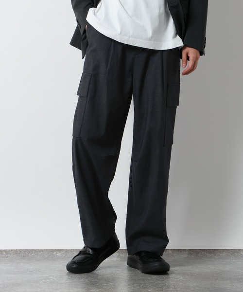 GLOBAL WORK(グローバルワーク)の「クリーンデニム/カーゴパンツ/897466(デニムパンツ・メンズ・ダークブルー・MEDIUM/LARGE/SMALL)」の18枚目の写真