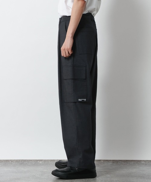 GLOBAL WORK(グローバルワーク)の「クリーンデニム/カーゴパンツ/897466(デニムパンツ・メンズ・ダークブルー・MEDIUM/LARGE/SMALL)」の3枚目の写真