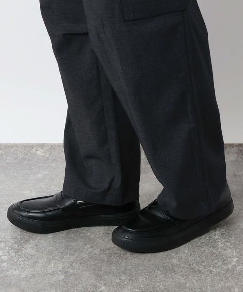 GLOBAL WORK(グローバルワーク)の「クリーンデニム/カーゴパンツ/897466(デニムパンツ・メンズ・ダークブルー・MEDIUM/LARGE/SMALL)」の9枚目の写真
