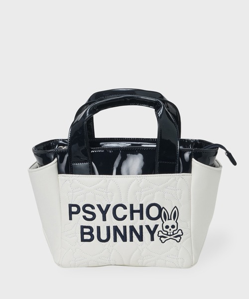 Psycho Bunny（サイコバニー）の「[GOLF]ラウンドバッグ SEASONAL EDITION（トートバッグ・メンズ・ホワイト/ブラック・FREE）」の9枚目の写真
