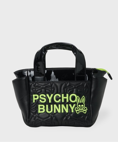Psycho Bunny（サイコバニー）の「[GOLF]ラウンドバッグ SEASONAL EDITION（トートバッグ・メンズ・ホワイト/ブラック・FREE）」の6枚目の写真