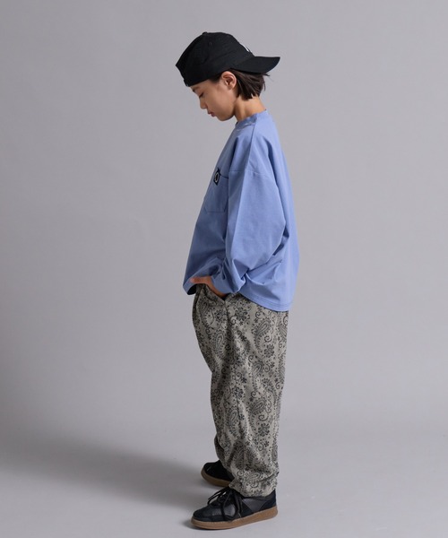 PAIRMANON STREET(ペアマノンストリート)の「【90-160cm】コーデュロイ ワイドカーブパンツ【PAIRMANON STREET】(その他パンツ・キッズ・ブラック/パープル/ブラウン/グレー系その他・120/90/130/140/110/150/100/160)」の12枚目の写真