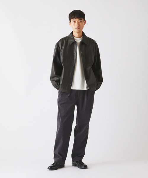 JOURNAL STANDARD relume(ジャーナルスタンダード レリューム)の「テック ”SOLOTEX(R)” コーデュロイ オーバルイージースラックス(その他パンツ・メンズ・ブラック/チャコールグレー/ベージュ系その他/ダークブルー/ブラウン・X-LARGE/LARGE/SMALL/MEDIUM)」の7枚目の写真