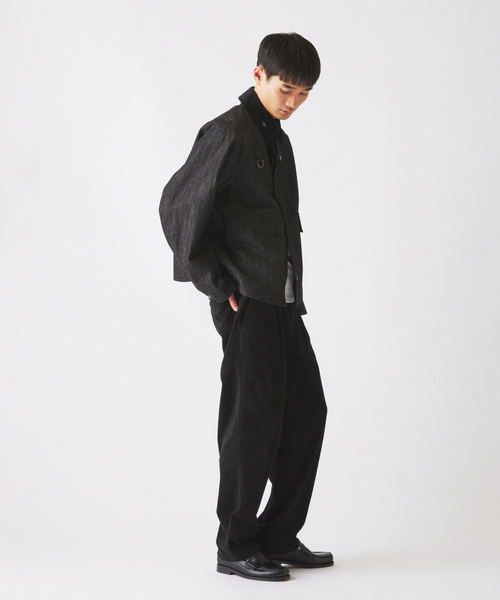 JOURNAL STANDARD relume(ジャーナルスタンダード レリューム)の「テック ”SOLOTEX(R)” コーデュロイ オーバルイージースラックス(その他パンツ・メンズ・ブラック/チャコールグレー/ベージュ系その他/ダークブルー/ブラウン・X-LARGE/LARGE/SMALL/MEDIUM)」の12枚目の写真