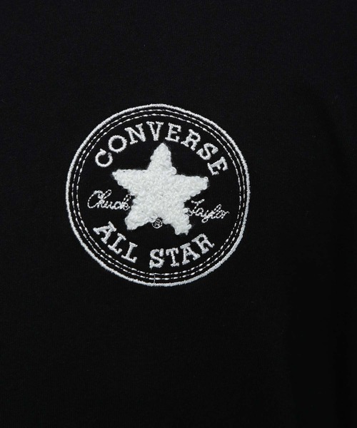 CONVERSE(コンバース)の「Tシャツ 長袖 メンズ 大きいサイズ アンクルパッチ / 5シューズ ロングスリーブ カットソー CONVERSE (コンバース)(Tシャツ/カットソー・メンズ・グリーン/ネイビー/ライトベージュ/ブラック・3L/4L/5L)」の6枚目の写真