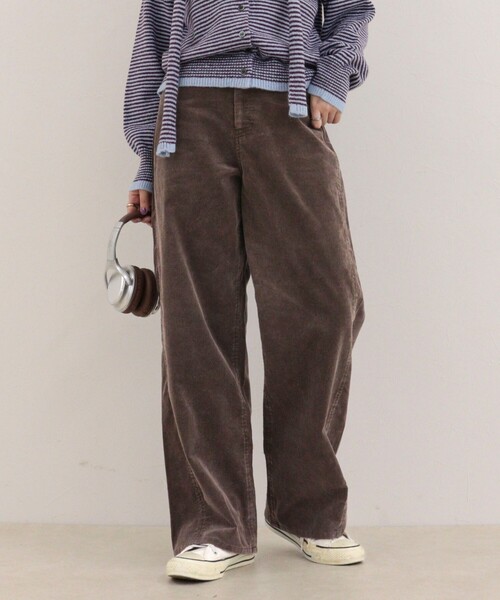 fredy emue（フレディエミュ）の「ヴィンテージ加工コーデュロイパンツ（その他パンツ・レディース・ブラウン/ラベンダー・36/38）」の12枚目の写真