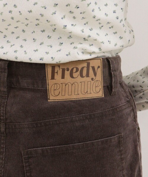 fredy emue（フレディエミュ）の「ヴィンテージ加工コーデュロイパンツ（その他パンツ・レディース・ブラウン/ラベンダー・36/38）」の17枚目の写真