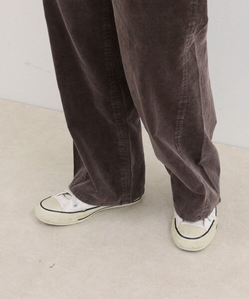 fredy emue（フレディエミュ）の「ヴィンテージ加工コーデュロイパンツ（その他パンツ・レディース・ブラウン/ラベンダー・36/38）」の21枚目の写真
