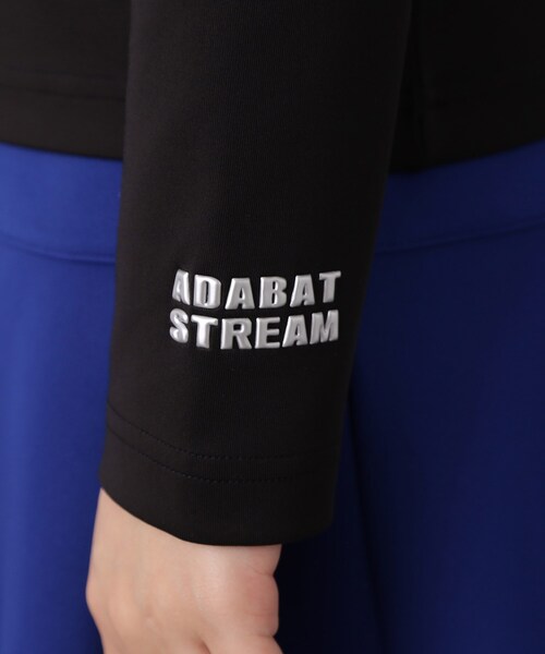 ADABAT STREAM(アダバットストリーム)の「HOTモックネックインナー(Tシャツ/カットソー・レディース・ホワイト/ブラック・42/36/40/38)」の18枚目の写真