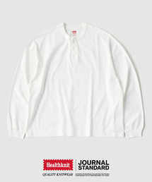 Healthknit / ヘルスニット 別注 ヘンリーネック L/S Tシャツ