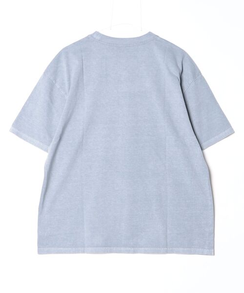 FTC（エフティーシー）の「PIGMENT DYED FOGTOWN TEE（Tシャツ/カットソー・メンズ・アイボリー/ブラック/ブルー系その他/イエロー・LARGE/MEDIUM）」の5枚目の写真