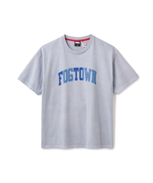 FTC（エフティーシー）の「PIGMENT DYED FOGTOWN TEE（Tシャツ/カットソー・メンズ・アイボリー/ブラック/ブルー系その他/イエロー・LARGE/MEDIUM）」の3枚目の写真