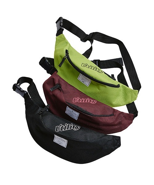 EFFECTEN（エフェクテン）の「mko13944-Utility embroidery belt bag ウエストポーチ(efsc-28)（ボディバッグ/ウエストポーチ・メンズ・イエロー系その他/ブラック/バーガンディー・ONE SIZE）」の10枚目の写真