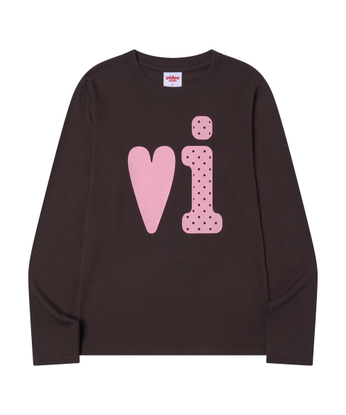 Video Jockey（ビデオジョッキー）の「ビビ LS Tシャツ [ブラウン]（Tシャツ/カットソー・レディース・ブラウン・MEDIUM/SMALL）」の6枚目の写真