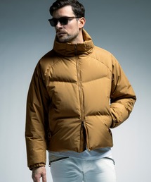 1PIU1UGUALE3 RELAX × +phenix(ウノピゥウノウグァーレトレ リラックス)スタンドカラー ショートダウンジャケット / WINDSTOPPER PRODUCTS BY GORE-TEX LABS