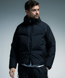 1PIU1UGUALE3 RELAX × +phenix(ウノピゥウノウグァーレトレ リラックス)スタンドカラー ショートダウンジャケット / WINDSTOPPER PRODUCTS BY GORE-TEX LABS