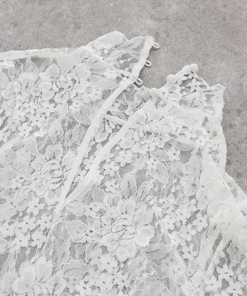 IENA LA BOUCLE（イエナラブークル）の「BAUM UND PFERDGARTEN バウム ウンド ヘルガーデン MEENA ブラウス 25013（シャツ/ブラウス・レディース・ホワイト・FREE）」の5枚目の写真