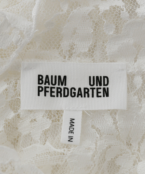 IENA LA BOUCLE（イエナラブークル）の「BAUM UND PFERDGARTEN バウム ウンド ヘルガーデン MEENA ブラウス 25013（シャツ/ブラウス・レディース・ホワイト・FREE）」の6枚目の写真