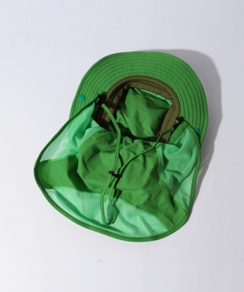 こども ビームス（コドモビームス）の「THE NORTH FACE / 16K サンシールド ハット (47～56㎝)（ハット・キッズ・レッド系その他/グリーン/サックスブルー/ブルー系その他・KL(54-56cm）/KM（50-53cm）/KS(47-49cm））」の21枚目の写真