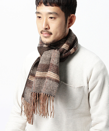 BEAMS | BEAMS / グレンチェック リバーシブル マフラー 16FW(マフラー)