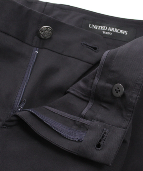UNITED ARROWS（ユナイテッドアローズ）の「UA C/PU GABA/STRC 7L◆§（スラックス・レディース・ベージュ/オリーブ/ネイビー・36/38/40/34）」の7枚目の写真