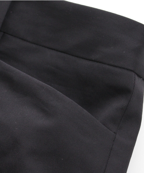 UNITED ARROWS（ユナイテッドアローズ）の「UA C/PU GABA/STRC 7L◆§（スラックス・レディース・ベージュ/オリーブ/ネイビー・36/38/40/34）」の5枚目の写真