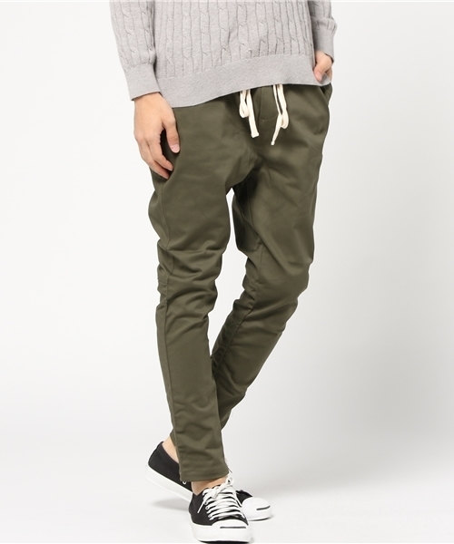 WEGO(ウィゴー)の「WEGO/サルエルジップスキニーパンツ(その他パンツ・メンズ・カーキ/ブラック・LARGE/MEDIUM)」の14枚目の写真