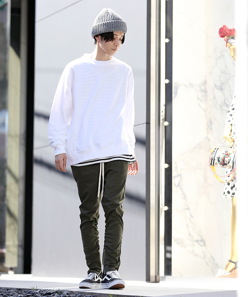 WEGO(ウィゴー)の「WEGO/サルエルジップスキニーパンツ(その他パンツ・メンズ・カーキ/ブラック・LARGE/MEDIUM)」の18枚目の写真