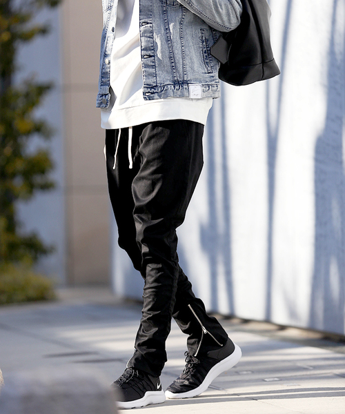 WEGO(ウィゴー)の「WEGO/サルエルジップスキニーパンツ(その他パンツ・メンズ・カーキ/ブラック・LARGE/MEDIUM)」の20枚目の写真