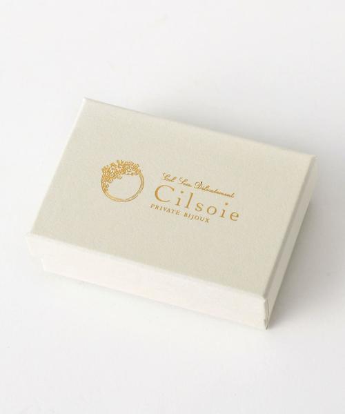 シルソワ cilsoie バレッタ cilsoie（シルソワ）の「【別注】cilsoie ストーン風 バレッタ