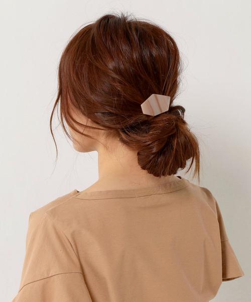 シルソワ cilsoie バレッタ cilsoie（シルソワ）の「【別注】cilsoie ストーン風 バレッタ