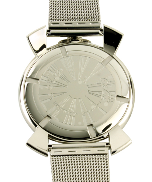 BRILLA per il gusto（ブリッラペルイルグースト）の「GaGa MILANO / MANUALE SLIM STEEL 5080-3（アナログ腕時計・メンズ・シルバー・ONE SIZE）」の8枚目の写真