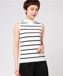 KOBE LETTUCE | ノースリーブハイネックサマーニットトップス(ニット/セーター)