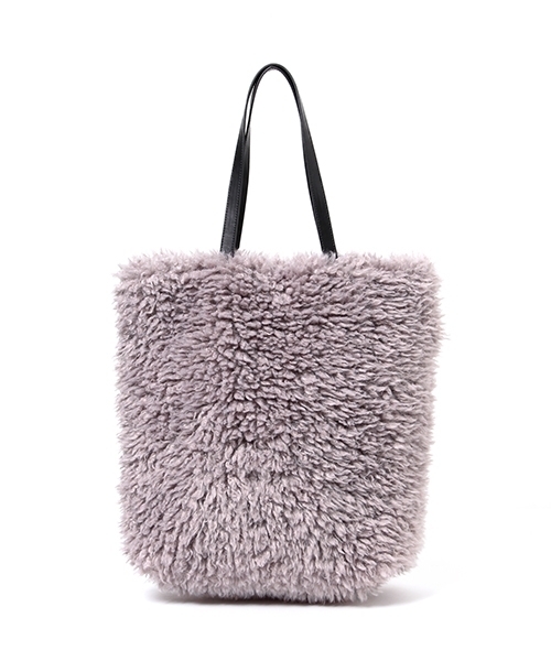 LAKOLE（ラコレ）の「エコラムファートートバッグ / LAKOLE（トートバッグ・レディース・オフホワイト/ブラック/アッシュグレー/ボルドー・フリー）」の7枚目の写真