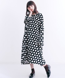 MERLOT | ドット柄ワンピース1271(ワンピース)