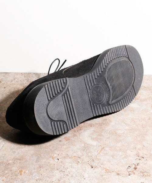 Magine（マージン）の「OILED VELOR AIR CUSION OXFORD PLANE TOE：オイルドベロア エアークッション オックスフォード プレーントゥ（ドレスシューズ・メンズ・ブラック/ブラウン・41/42/43）」の11枚目の写真