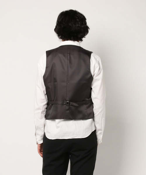THE SUIT COMPANY（ザ・スーツカンパニー）の「＜FORMAL＞『CERIMONIA』リバーシブルジレ（ベスト・メンズ・チャコールグレー・L/LL/M/S/SS）」の3枚目の写真
