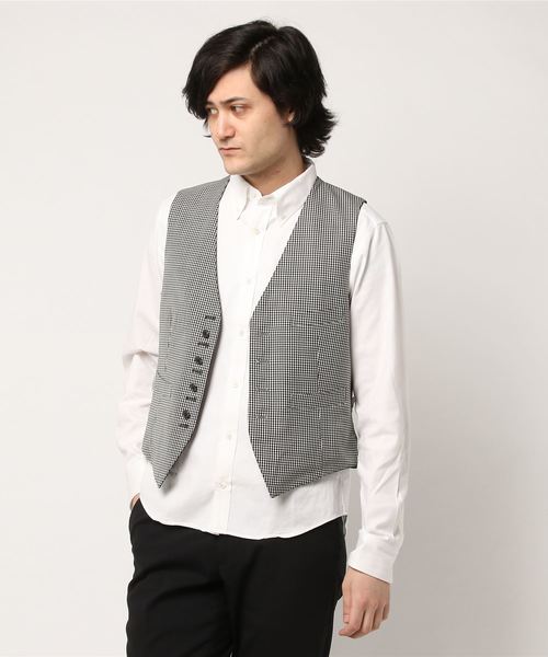 THE SUIT COMPANY（ザ・スーツカンパニー）の「＜FORMAL＞『CERIMONIA』リバーシブルジレ（ベスト・メンズ・チャコールグレー・L/LL/M/S/SS）」の4枚目の写真