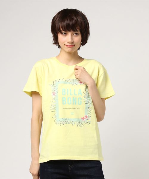 BILLABONG（ビラボン）の「BILLABONG レディース   Ｔシャツ（Tシャツ/カットソー・レディース・サックスブルー/ホワイト/イエロー・LARGE/MEDIUM）」の8枚目の写真