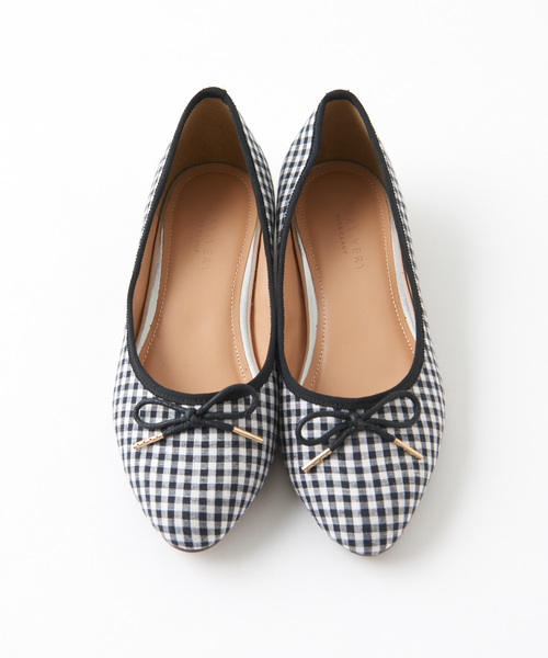 natural couture（ナチュラルクチュール）の「ギンガムバレエシューズ（バレエシューズ・レディース・チェック・M/L）」の9枚目の写真