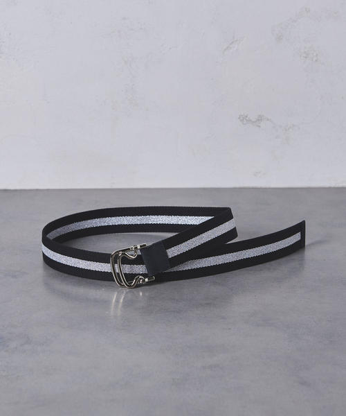 UNITED ARROWS（ユナイテッドアローズ）の「＜AMBOISE（アンボワーズ）＞リボン ベルト（ベルト・レディース・シルバー/ゴールド・80ｃｍ）」の2枚目の写真