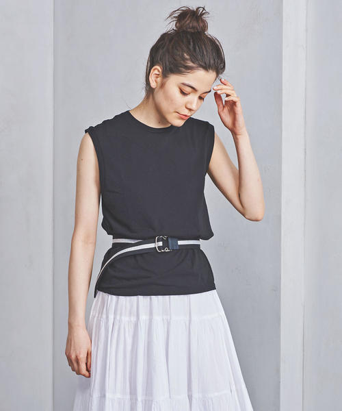 UNITED ARROWS（ユナイテッドアローズ）の「＜AMBOISE（アンボワーズ）＞リボン ベルト（ベルト・レディース・シルバー/ゴールド・80ｃｍ）」の5枚目の写真