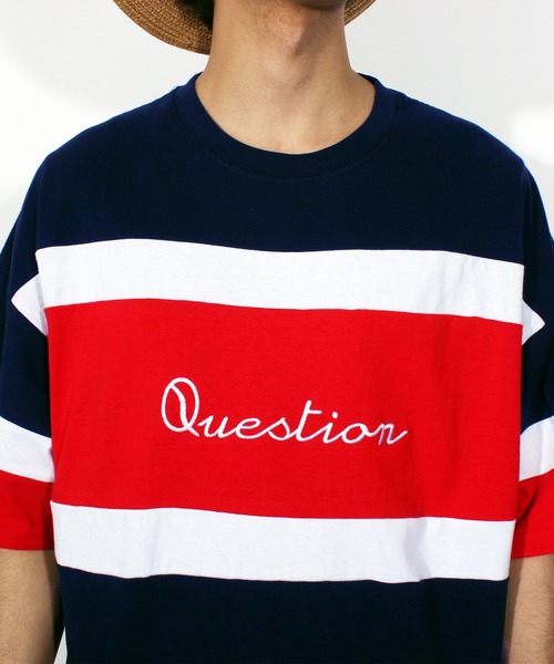 ８(eight)（エイト）の「ロゴ 切替 半袖Tシャツ ビッグTシャツ（Tシャツ/カットソー・メンズ・ホワイト/ブラック/ネイビー・LARGE/MEDIUM）」の20枚目の写真