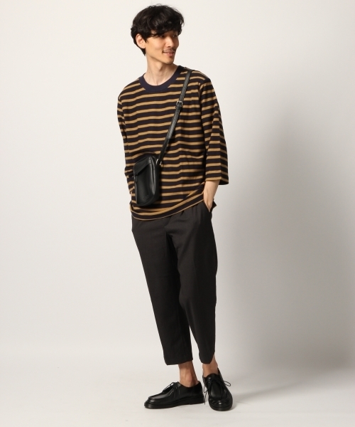 GLOBAL WORK(グローバルワーク)の「ストレッチTRクロプトパンツ/800253(その他パンツ・メンズ・ダークブラウン/ネイビー/ダークグレー・SMALL/MEDIUM/LARGE/X-LARGE)」の4枚目の写真