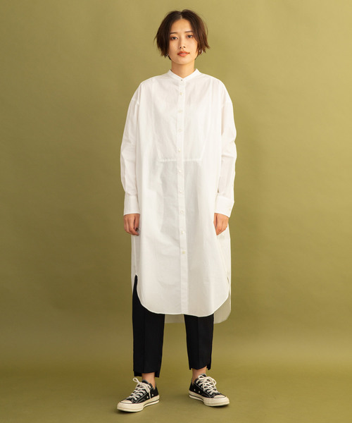 Liyoca リヨカ の Made In Japan コットンリネンシャツワンピース ワンピース Wear