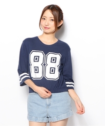 WEGO/ギャザーナンバリングTee(7)