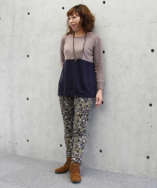 MELROSE claire（メルローズ クレール）の「ミネトンカHI TOP BACK ZIP BOOT（ブーツ・レディース・グレー/ブラウン・SMALL/MEDIUM/LARGE）」の3枚目の写真