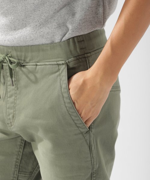 BAYFLOW(ベイフロー)の「WOVENリブパンツ(その他パンツ・メンズ・チャコールグレー/ベージュ/カーキ・SMALL/MEDIUM/LARGE)」の4枚目の写真