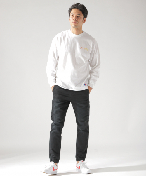 BAYFLOW(ベイフロー)の「WOVENリブパンツ(その他パンツ・メンズ・チャコールグレー/ベージュ/カーキ・SMALL/MEDIUM/LARGE)」の21枚目の写真